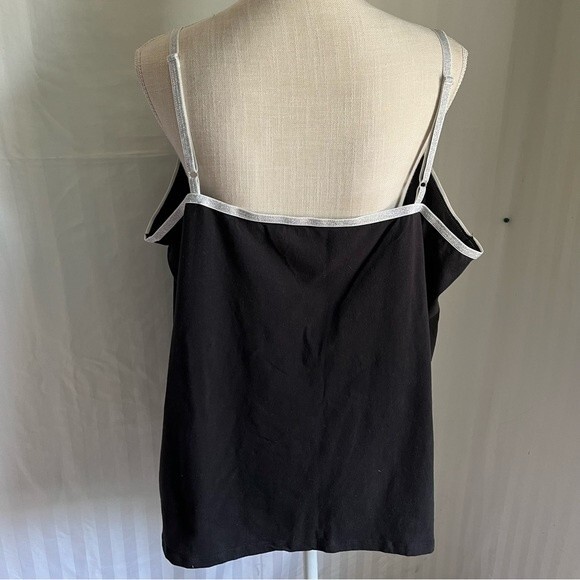 Joe Boxer Black Stretch Love Graphic Tank Women’s Plus Size 3X - Picture 7 of 7